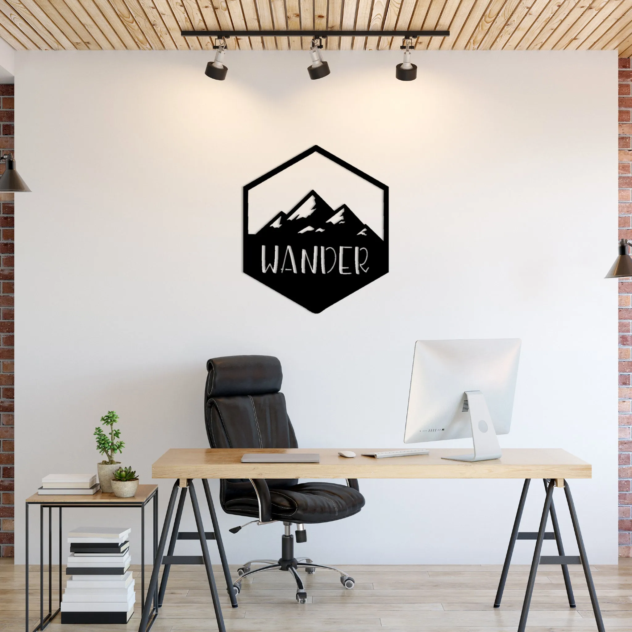 Wander - Metal Wall Art