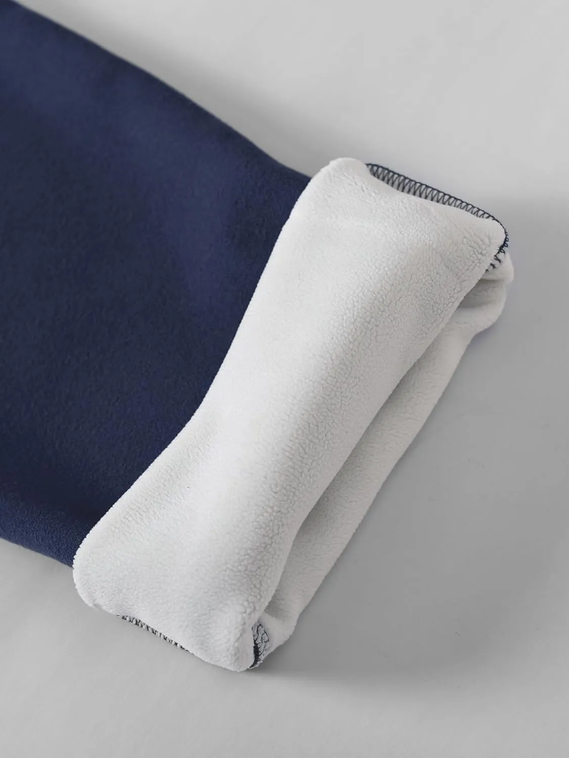 Weintee Men's 36" Inseam Tall Fleece Pants Sherpa Lined Sweatpants Long Length