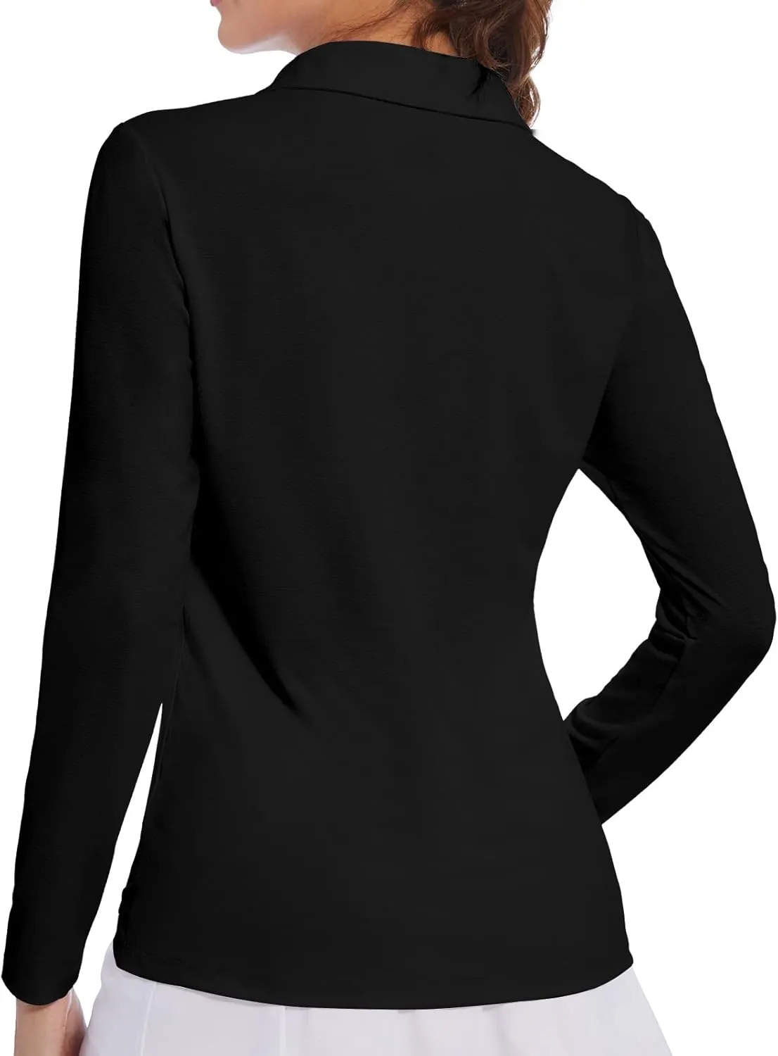 Women's Polo Shirt Long Sleeve Golf Quick Dry T Shirts UPF 50  Athletic Casual Work Shirts Tops for Women