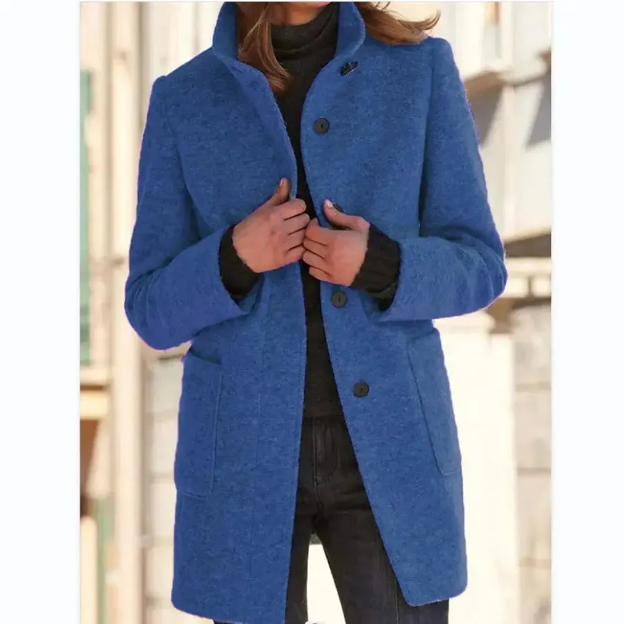 Wool Coat With Pockets