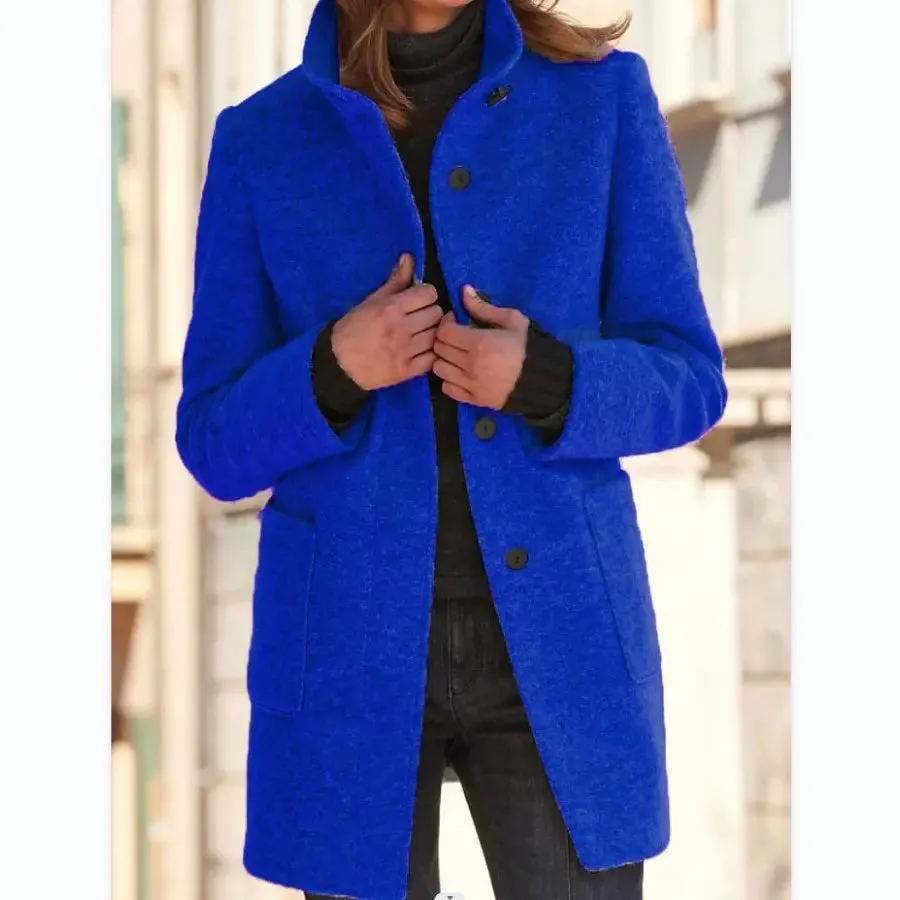 Wool Coat With Pockets