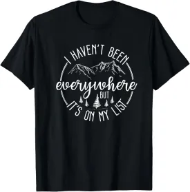 World Traveler, Vacation, Adventure, Funny Travel , Camping T-Shirt