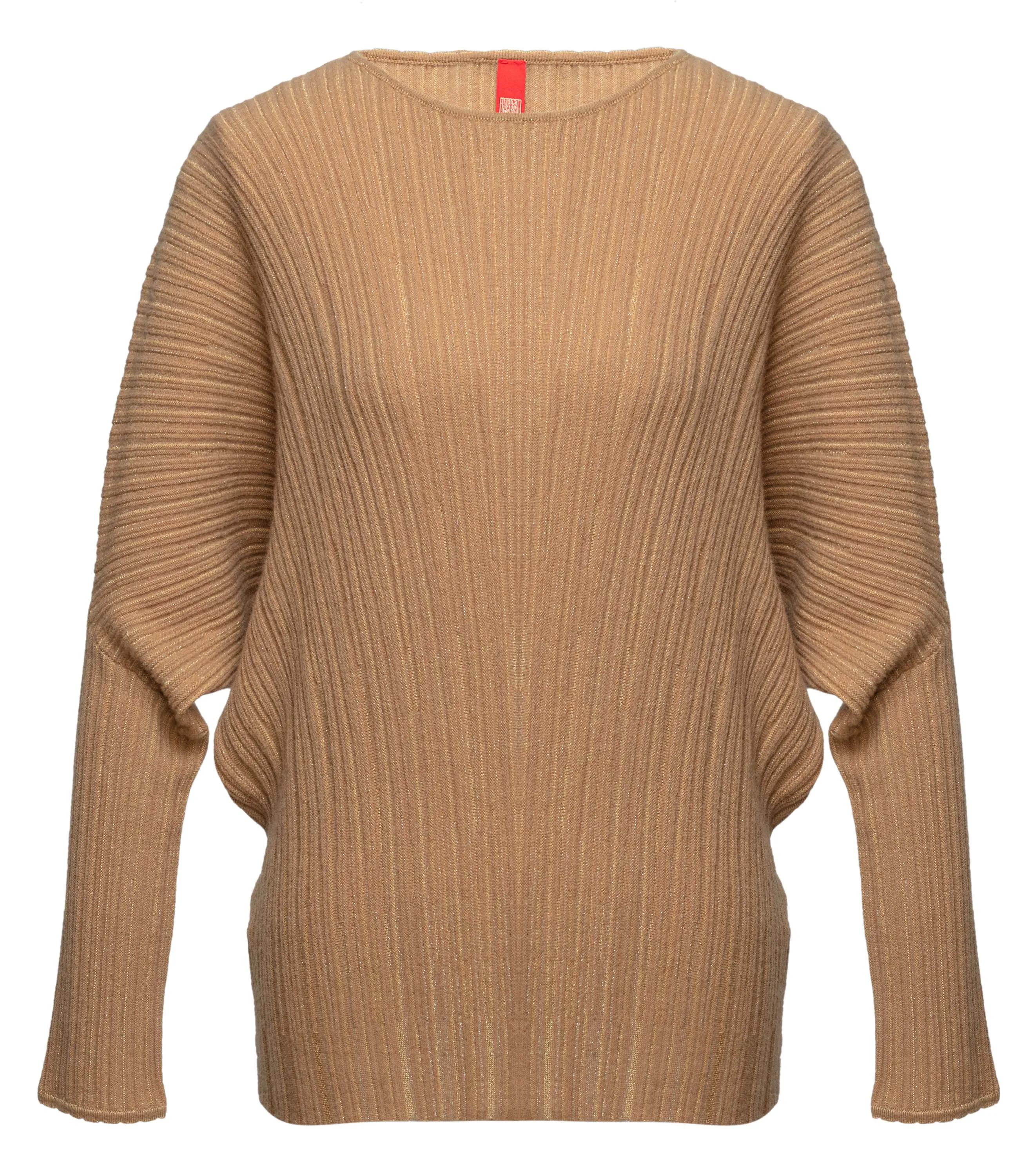 YAYING Puff Sleeve Textured Knited Top