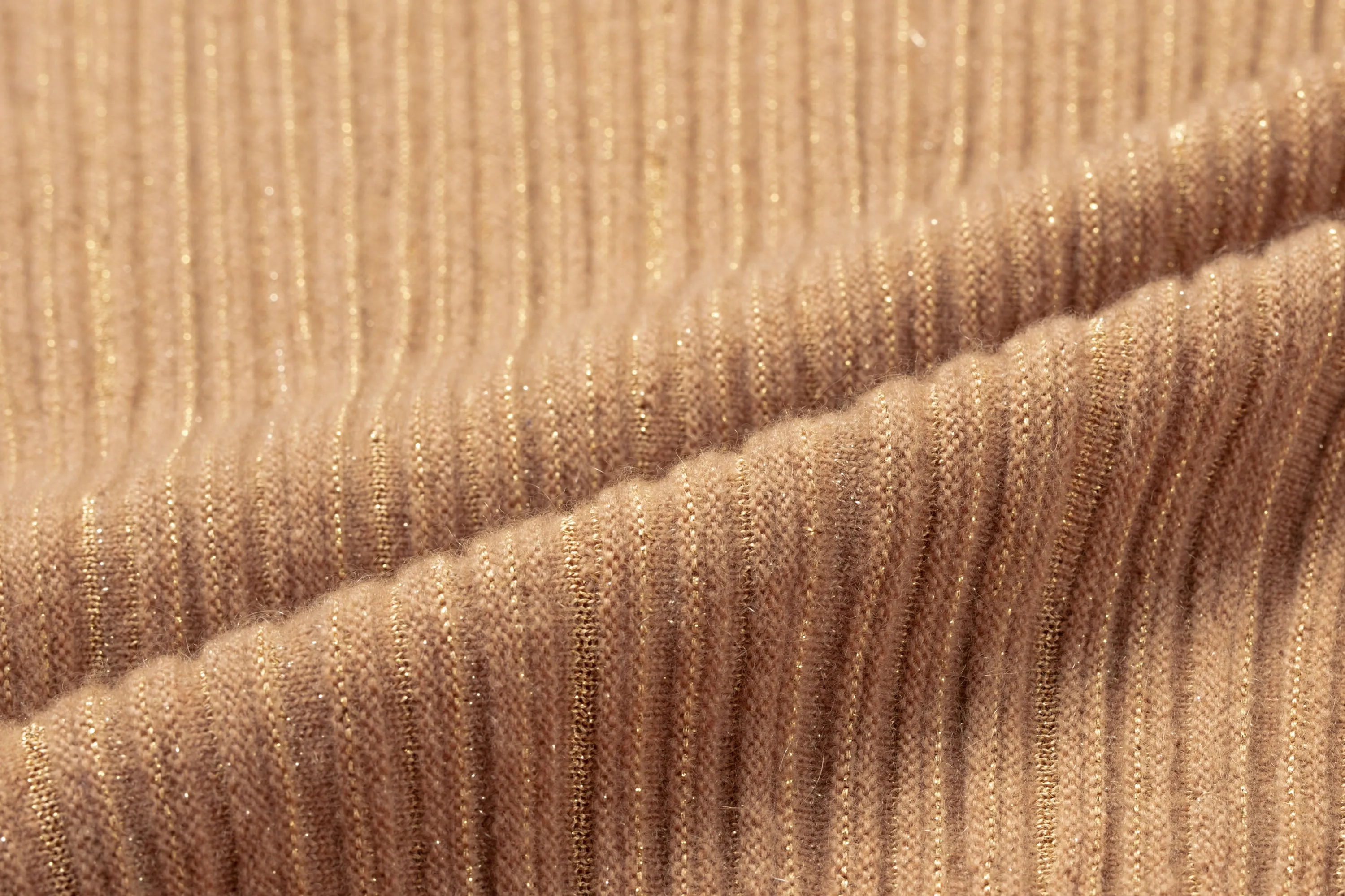 YAYING Puff Sleeve Textured Knited Top