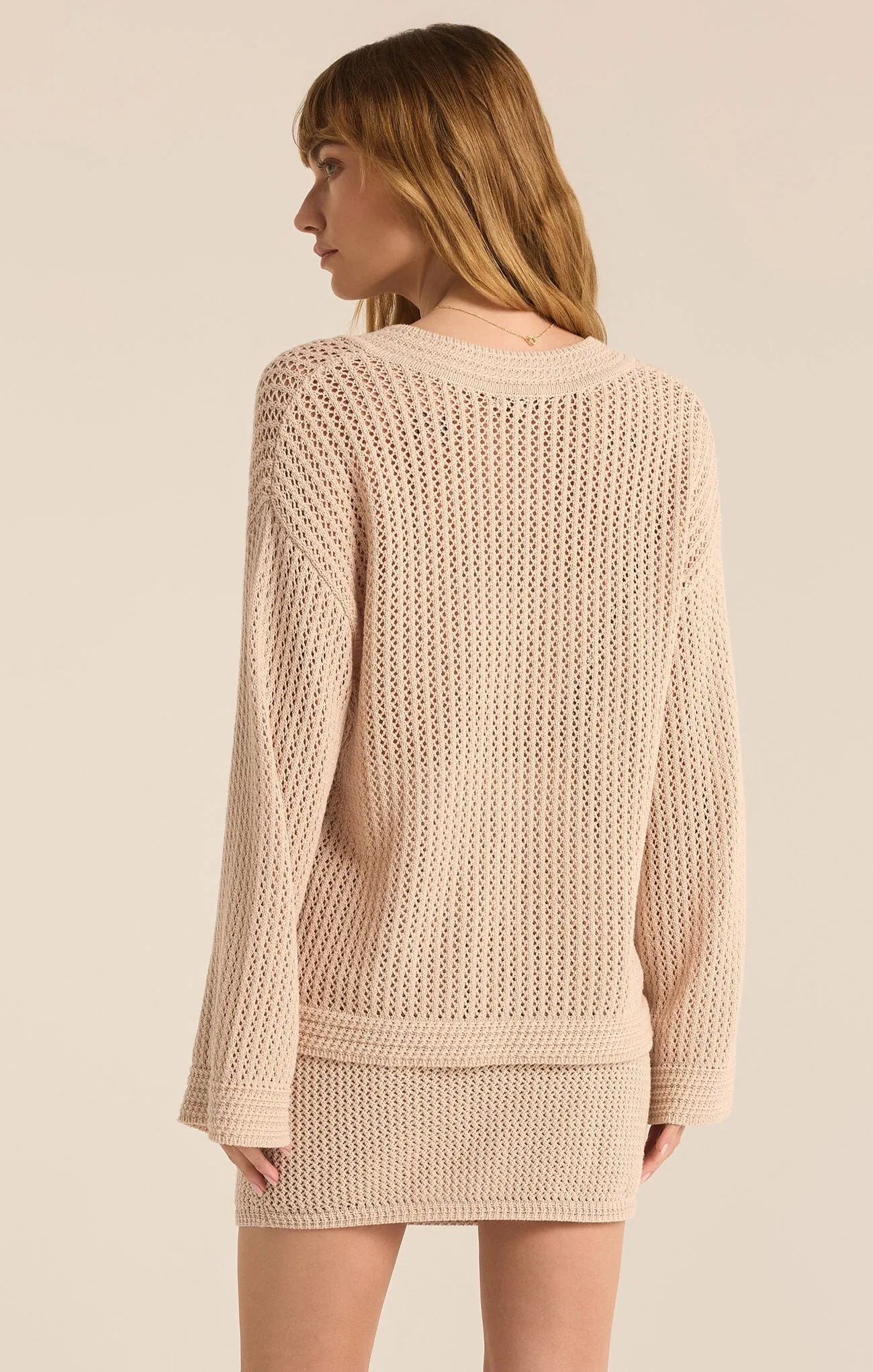 Z SUPPLY - KIAMI CROCHET SWEATER