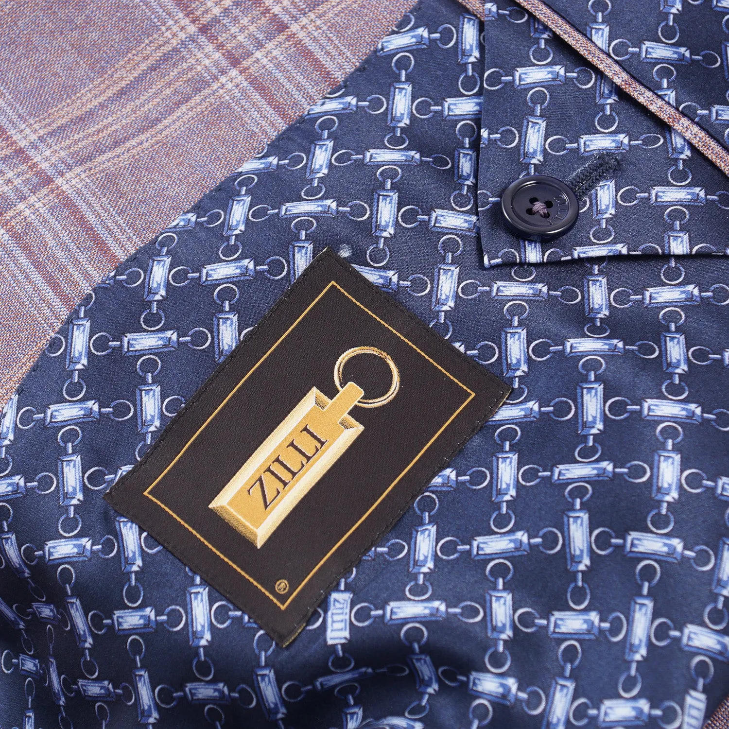 Zilli Lightweight Wool and Silk Sport Coat