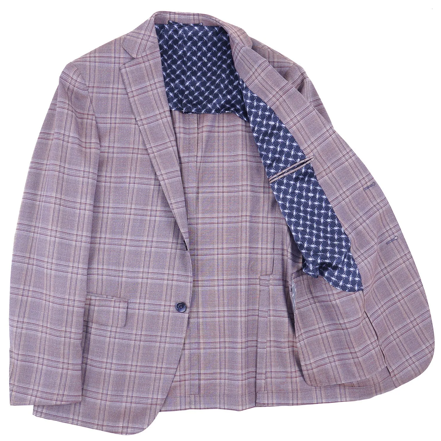 Zilli Lightweight Wool and Silk Sport Coat